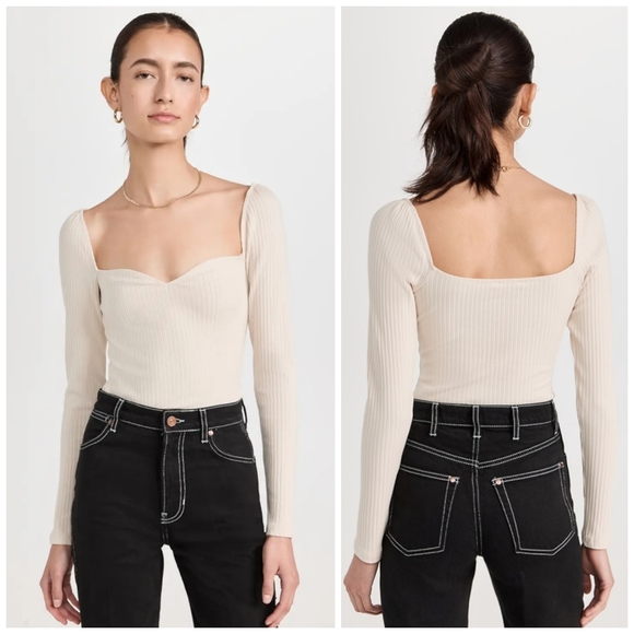 Reformation Tops - Reformation October ribbed top size L